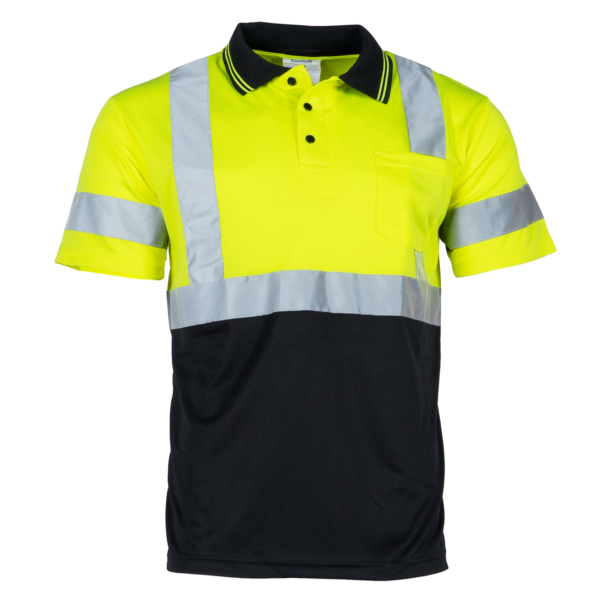 Jorestech Hi-Vis Reflective Dirt-Concealing Class 3 Safety Polo Shirt
