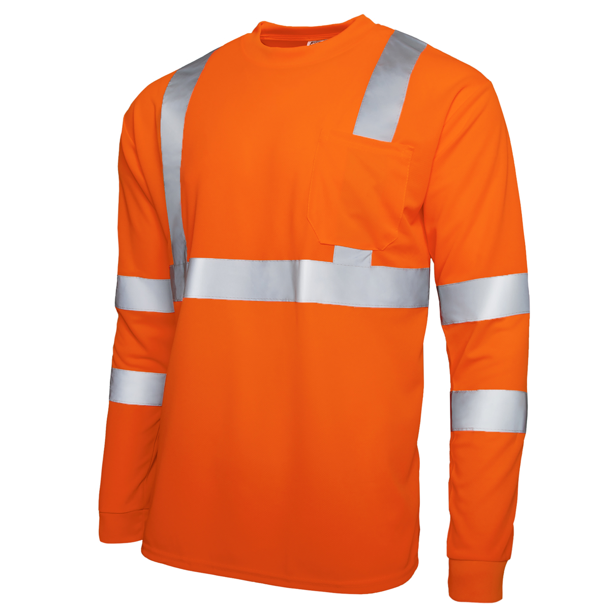 Jorestech Hi-Vis Long Sleeve Class 3 Reflective Safety Shirt