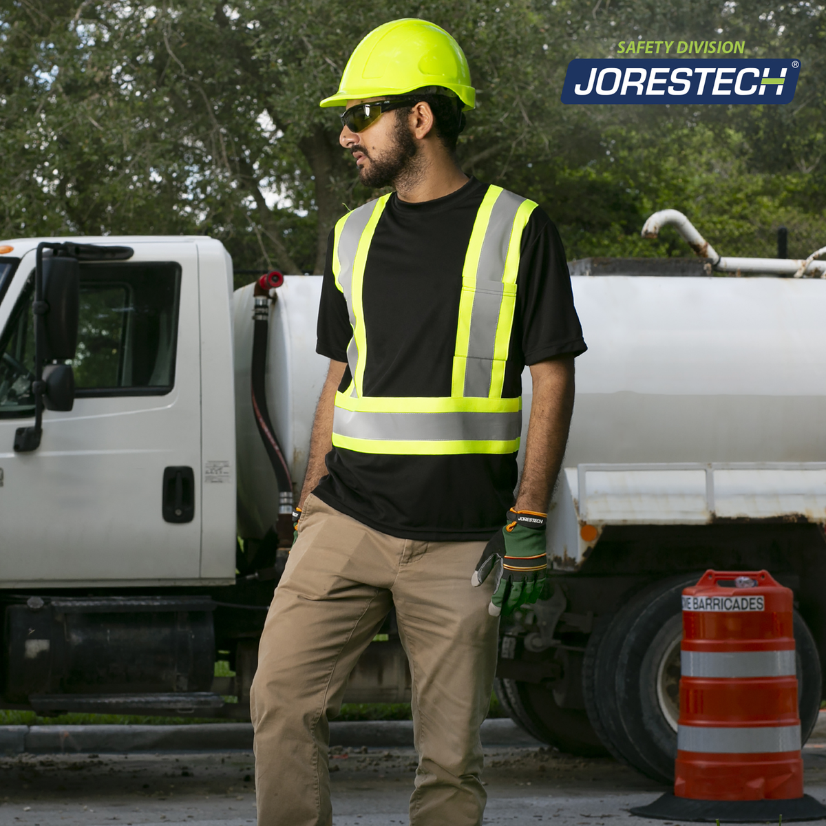 Jorestech Hi-Vis Reflective Two-Tone Safety Shirt