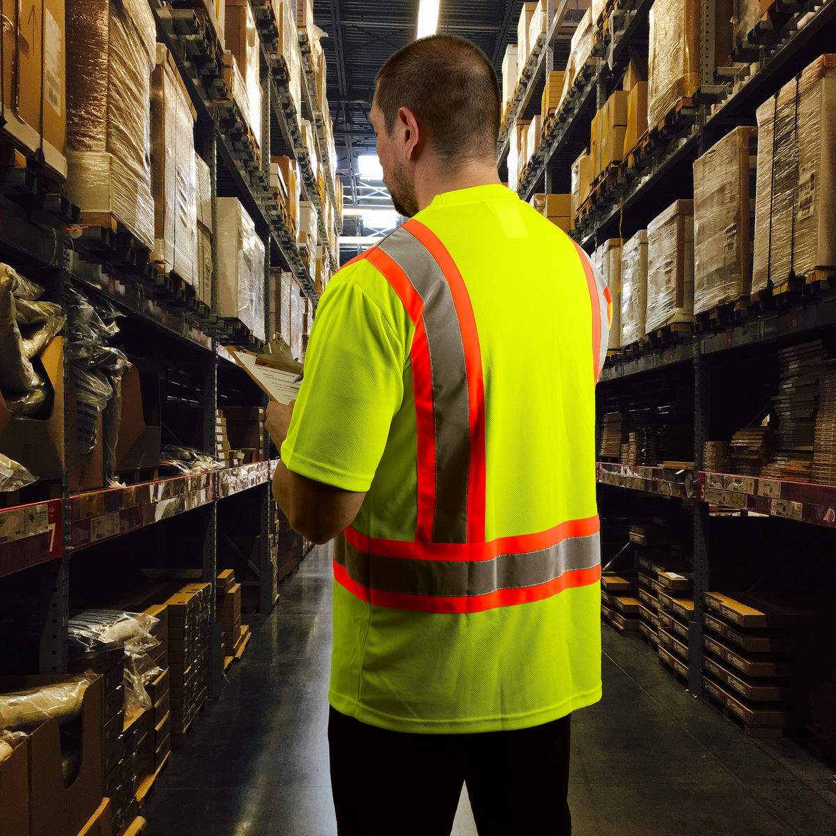 Jorestech Hi-Vis Reflective Two-Tone Safety Shirt