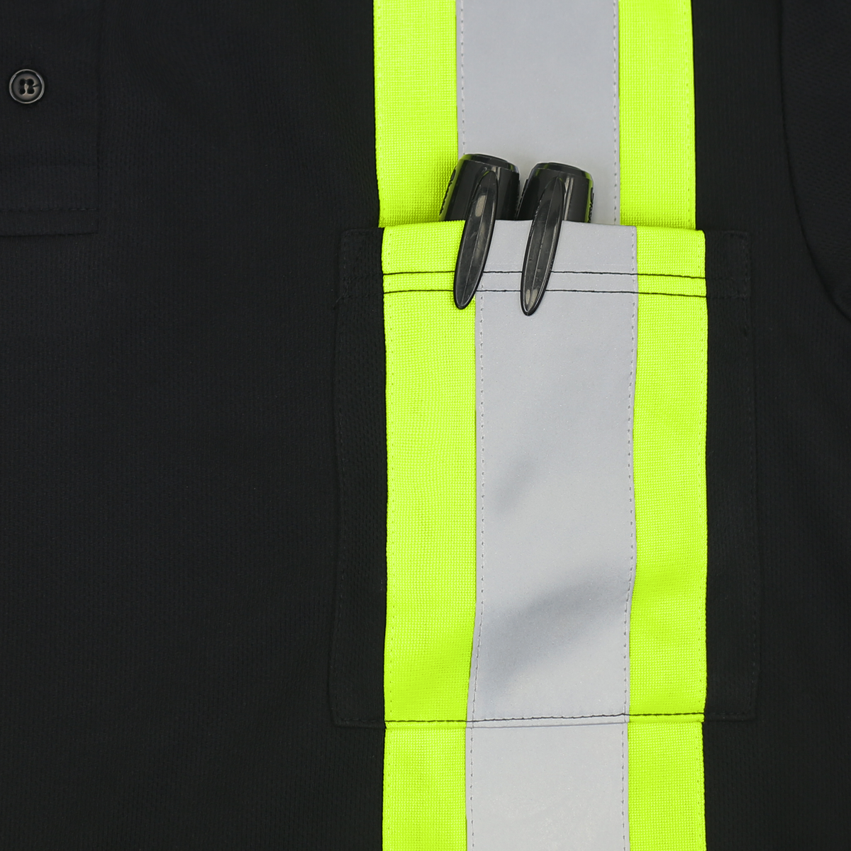 Jorestech Hi-Vis Reflective Two-Tone Safety Polo Shirt