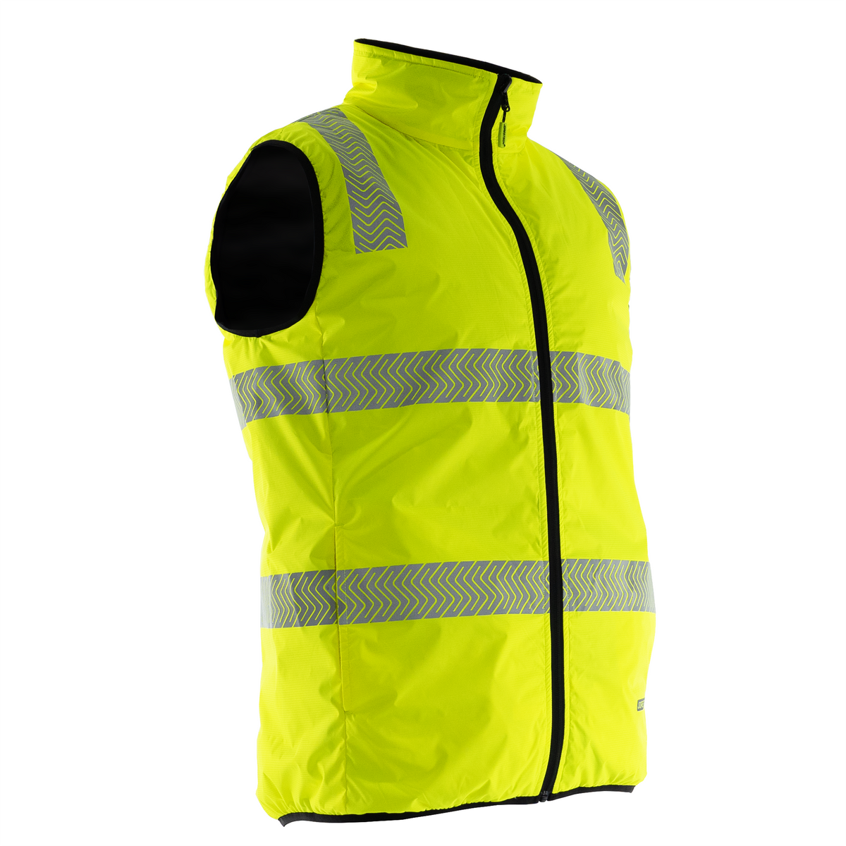 Jorestech Hi-Vis Reversible Insulated Safety Vest with Reflective Thermal Transfer Strips