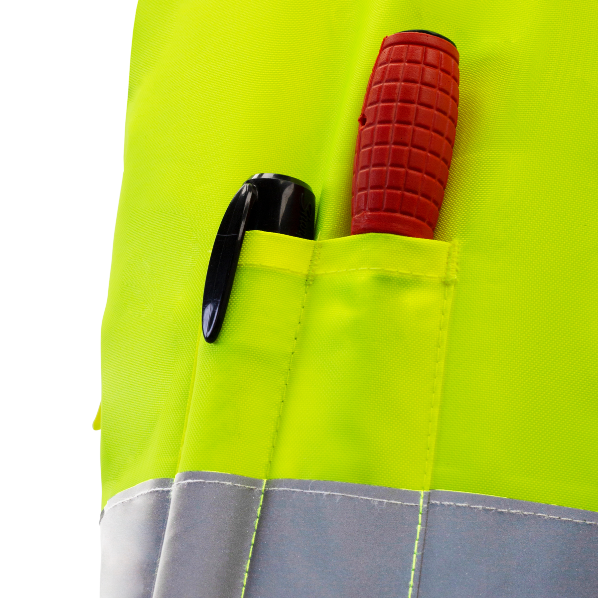 Jorestech Hi-Vis Safety Bomber Jacket with Reflective Stripes