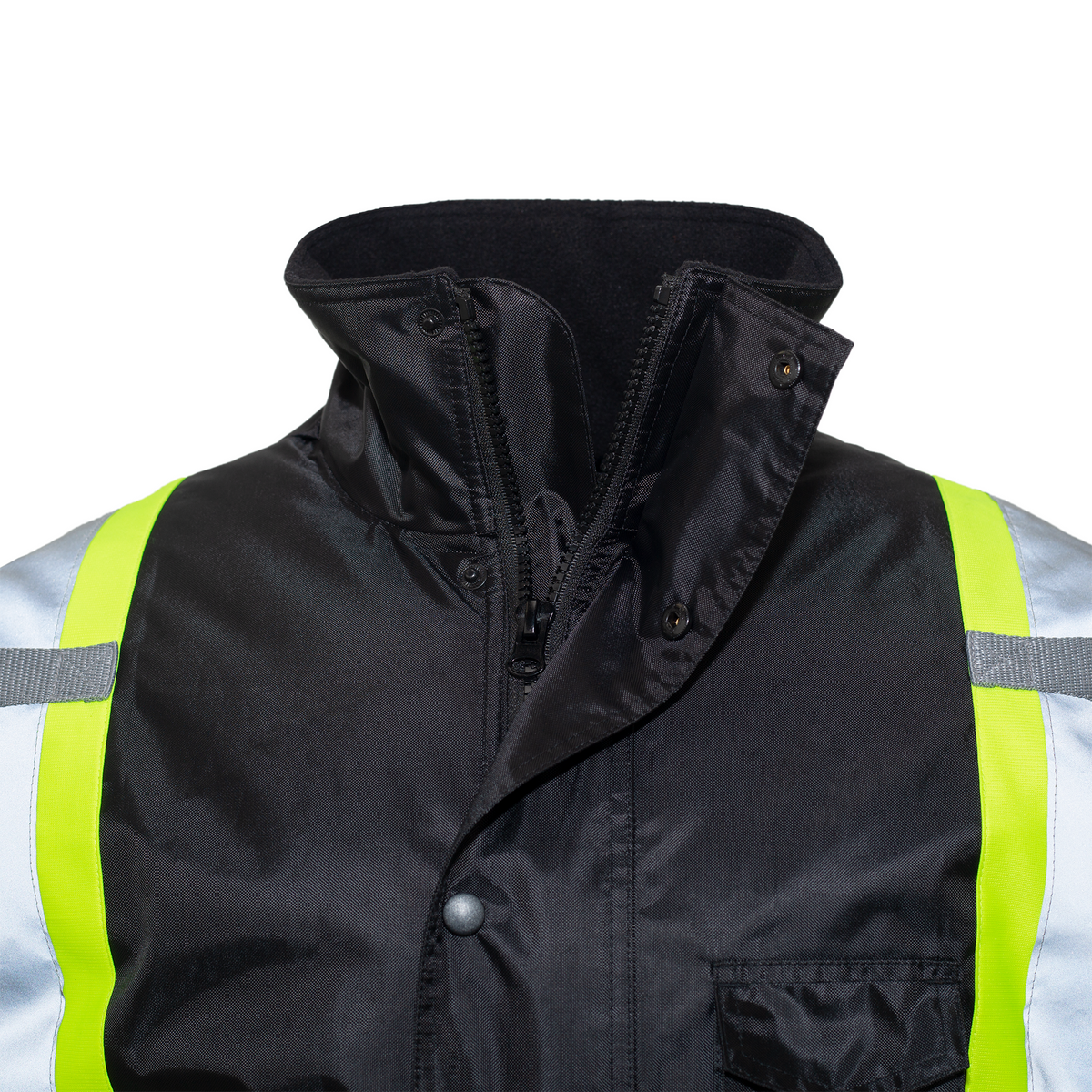 Jorestech Hi-Vis Two-Tone Safety Jacket with Reflective Stripes