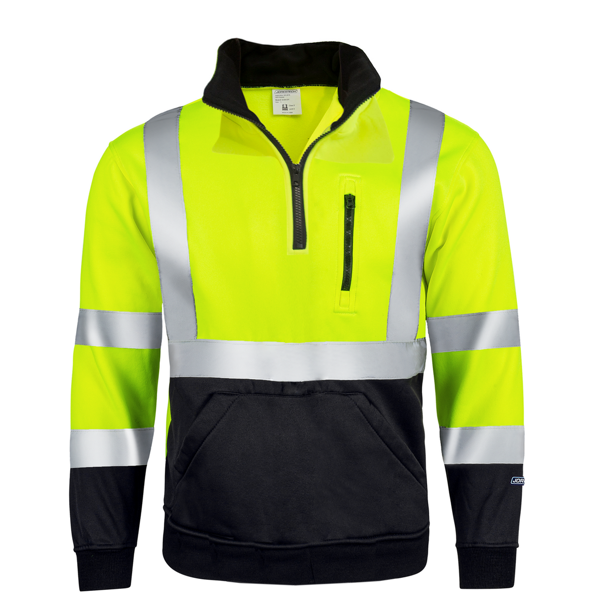 Jorestech Hi-Vis Safety Sweater with Reflective Stripes