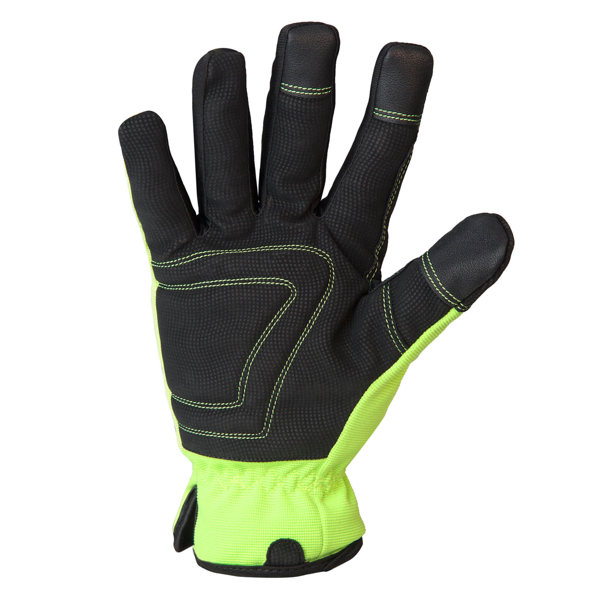 Jorestech Hi-Vis Touchscreen Safety Work Gloves with Fleece Lining