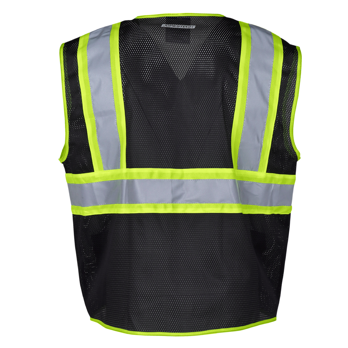 Jorestech Hi-Vis Two-Toned Mesh Safety Vest with 2” Reflective Strips and Pockets