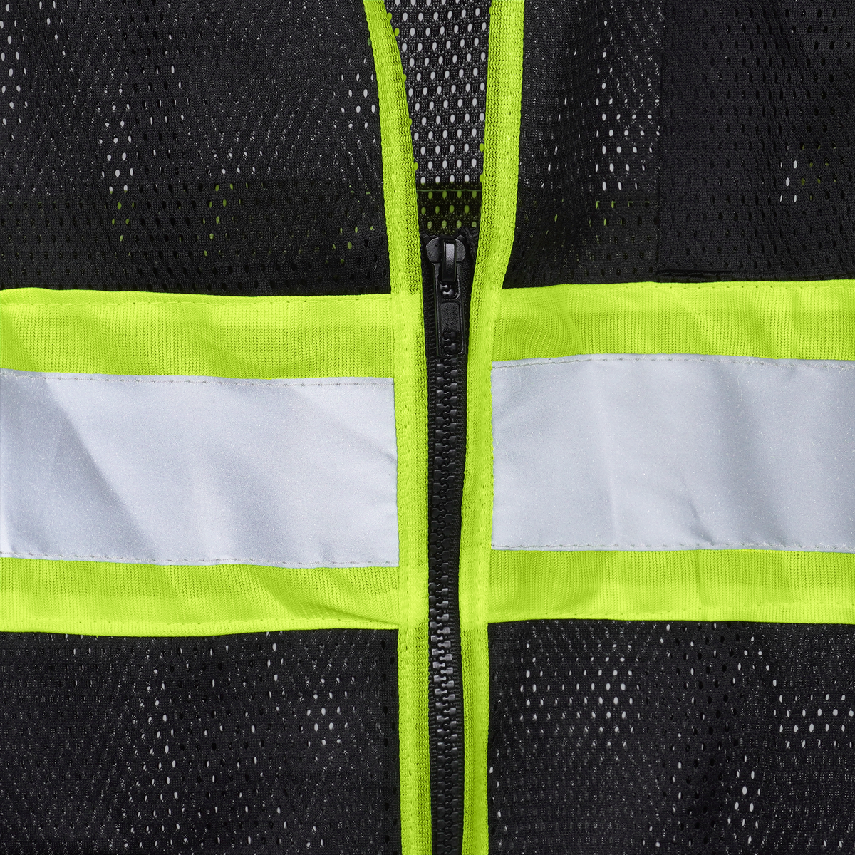 Jorestech Hi-Vis Two-Toned Mesh Safety Vest with 2” Reflective Strips and Pockets