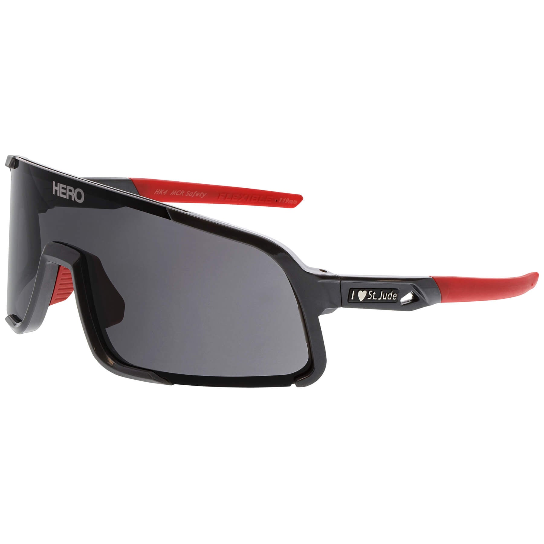 MCR Safety Hulk HK4 Retro Safety Glasses-HK432PF-St Jude Gunmetal Frame - Gray MAX6 Anti-Fog Lens-Safety Glasses USA-15