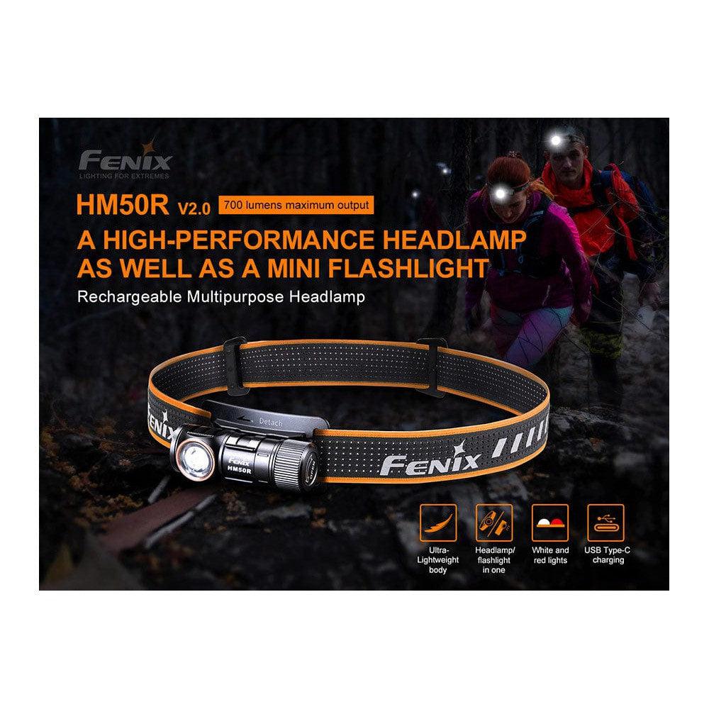 Fenix HM50R V2.0 LED Headlamp - 700 Lumens-sku-44862572986664-Safety Glasses USA-3