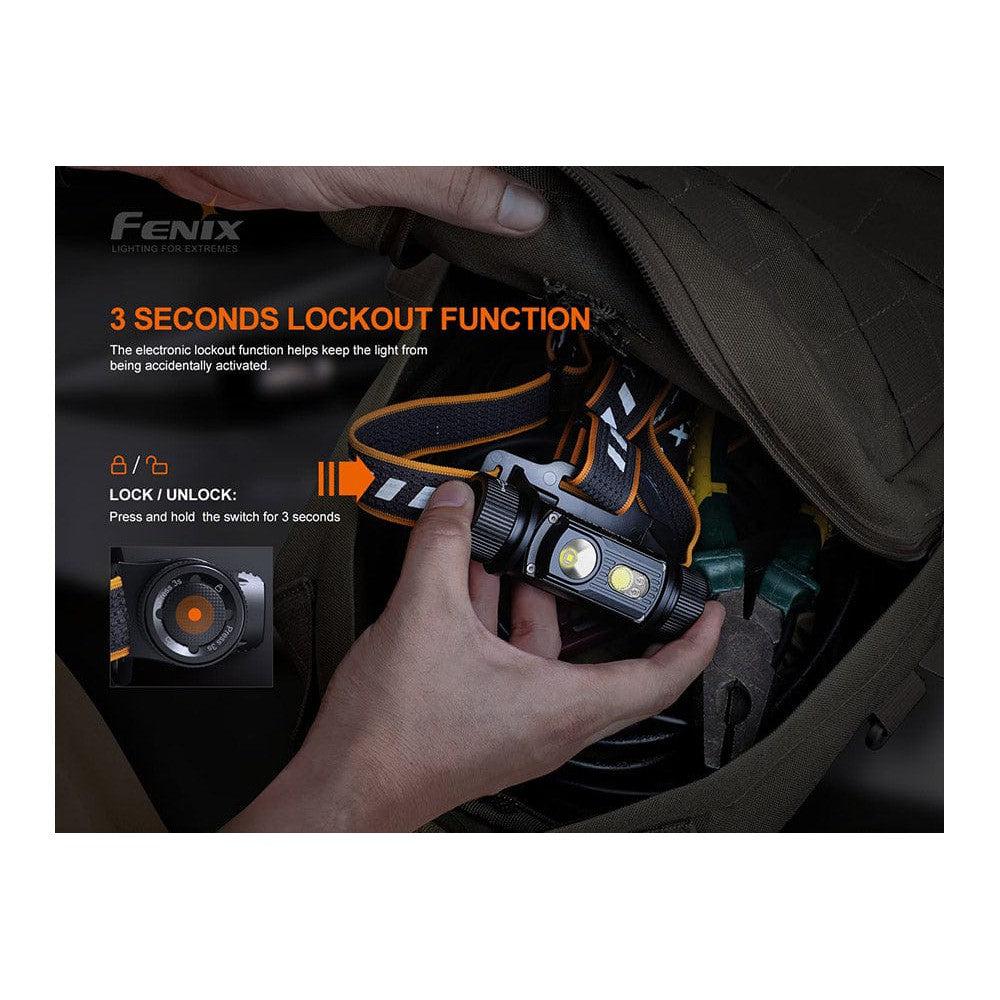 Fenix HM70R Rechargeable LED Headlamp - 1600 Lumens-sku-44862581637416-Safety Glasses USA-10