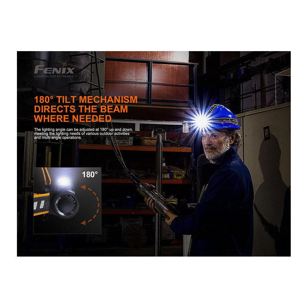 Fenix HM70R Rechargeable LED Headlamp - 1600 Lumens-sku-44862581637416-Safety Glasses USA-14