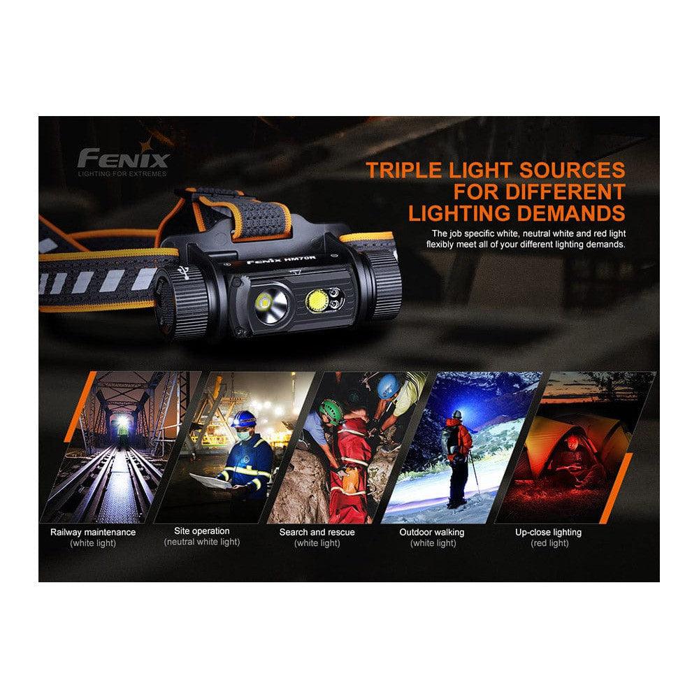 Fenix HM70R Rechargeable LED Headlamp - 1600 Lumens-sku-44862581637416-Safety Glasses USA-16