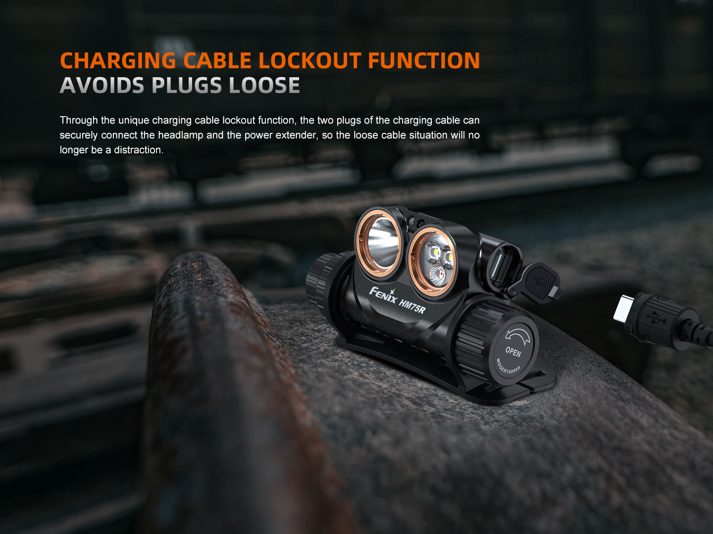 Fenix HM75R Rechargeable Industrial Headlamp - 1600 Lumens-FX-HM75R-Safety Glasses USA-16