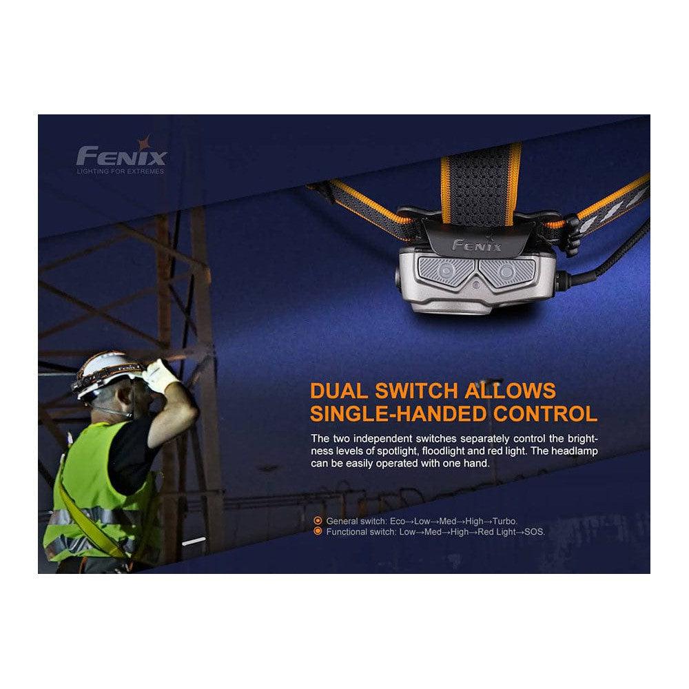 Fenix HP25R V2.0 Headlamp - 1600 Lumens-sku-44862575739176-Safety Glasses USA-6