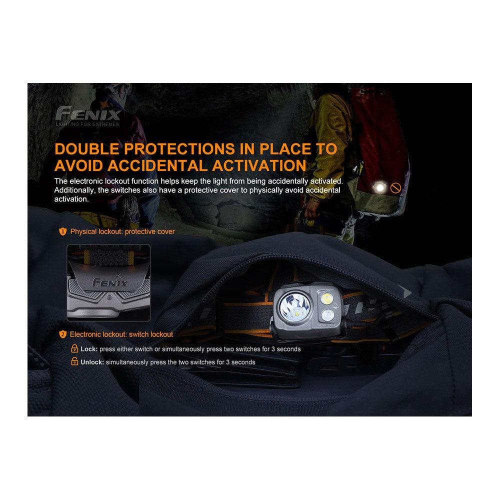 Fenix HP25R V2.0 Headlamp - 1600 Lumens-sku-44862575739176-Safety Glasses USA-5