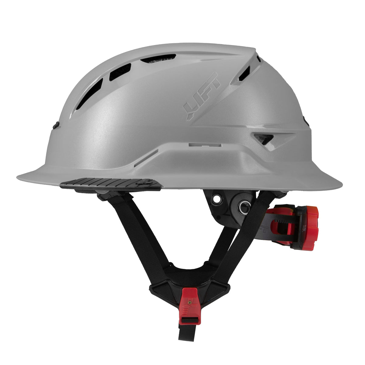 Lift Safety Radix Full Brim Vented Safety Helmet with Twiceme