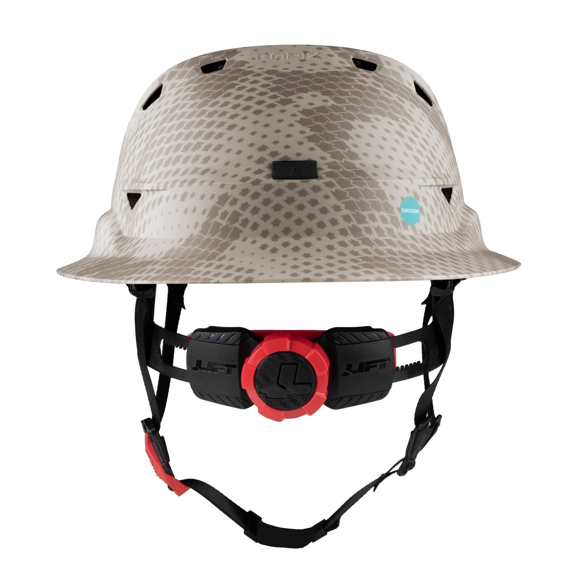 Lift Safety Radix Full Brim Vented Safety Helmet with Twiceme