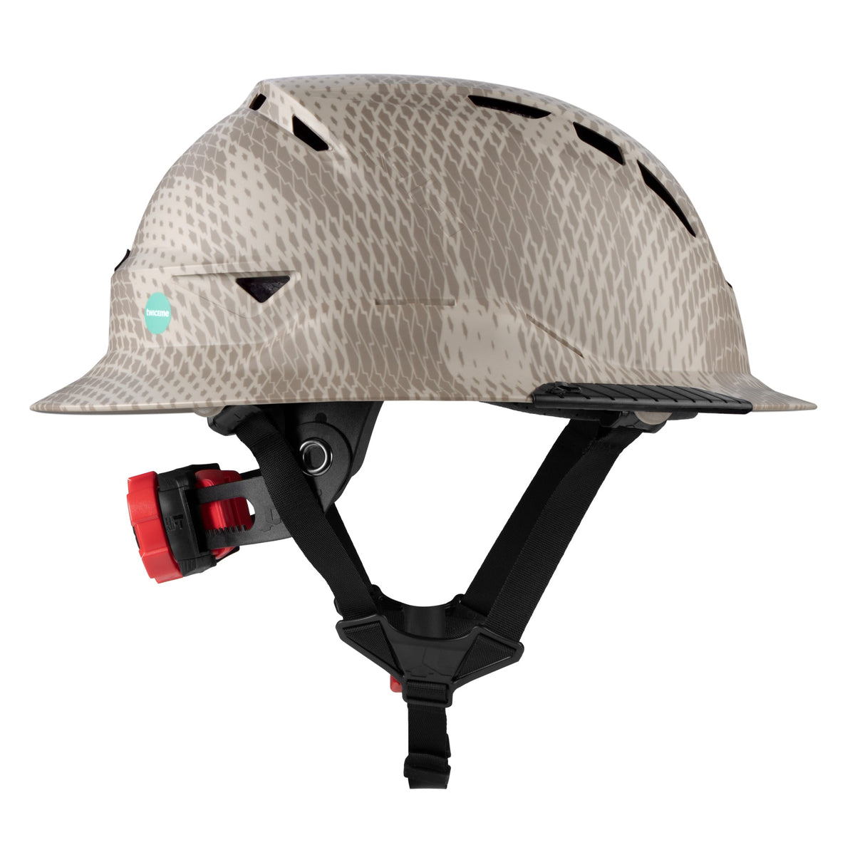 Lift Safety Radix Full Brim Vented Safety Helmet with Twiceme