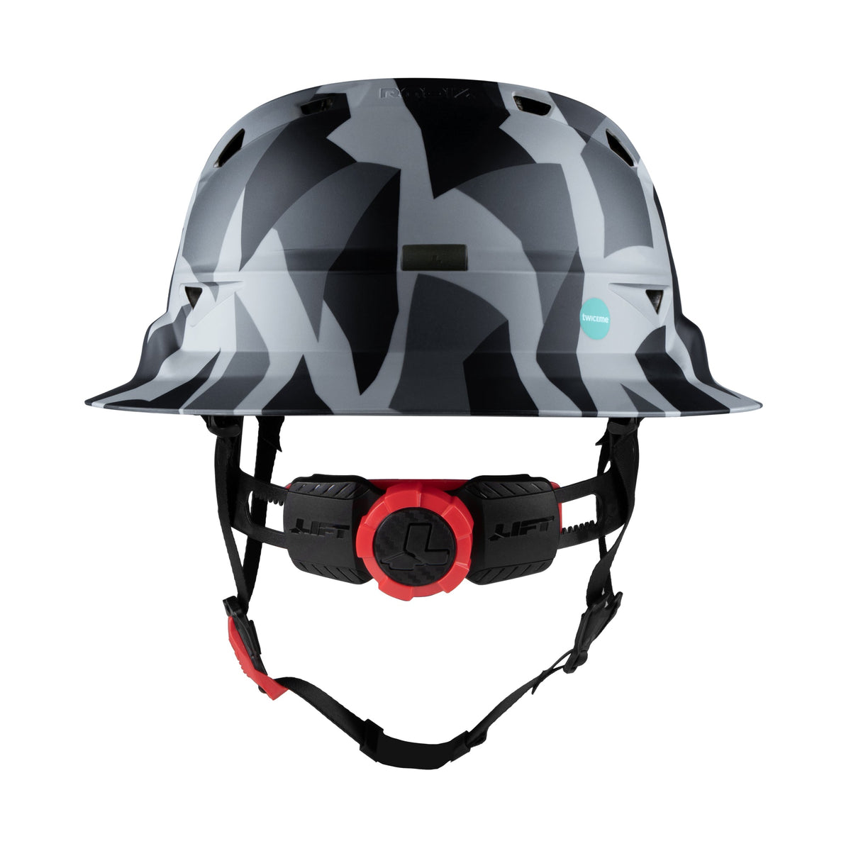 Lift Safety Radix Full Brim Vented Safety Helmet with Twiceme