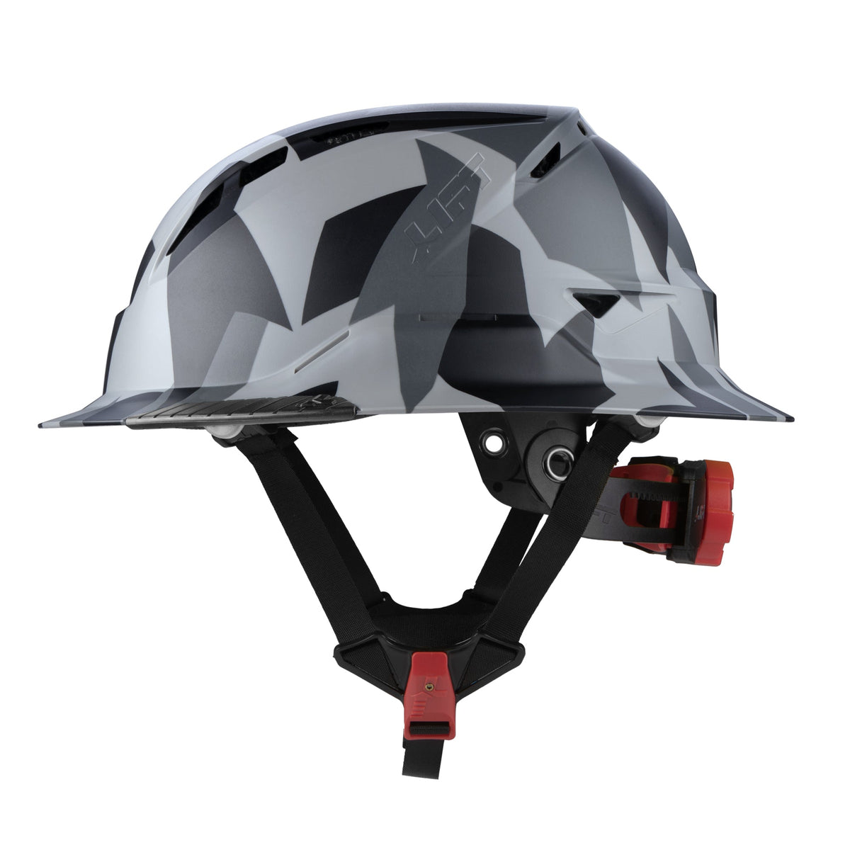 Lift Safety Radix Full Brim Vented Safety Helmet with Twiceme