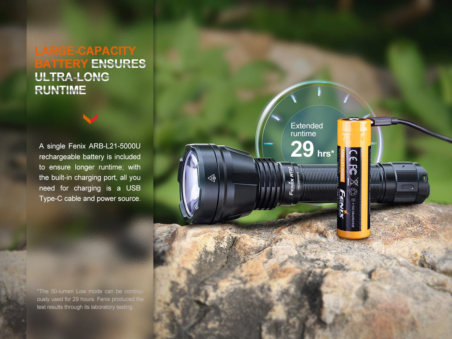 Fenix HT32 Hunting Flashlight with Red & Green Output-sku-46222815428904-Safety Glasses USA-4
