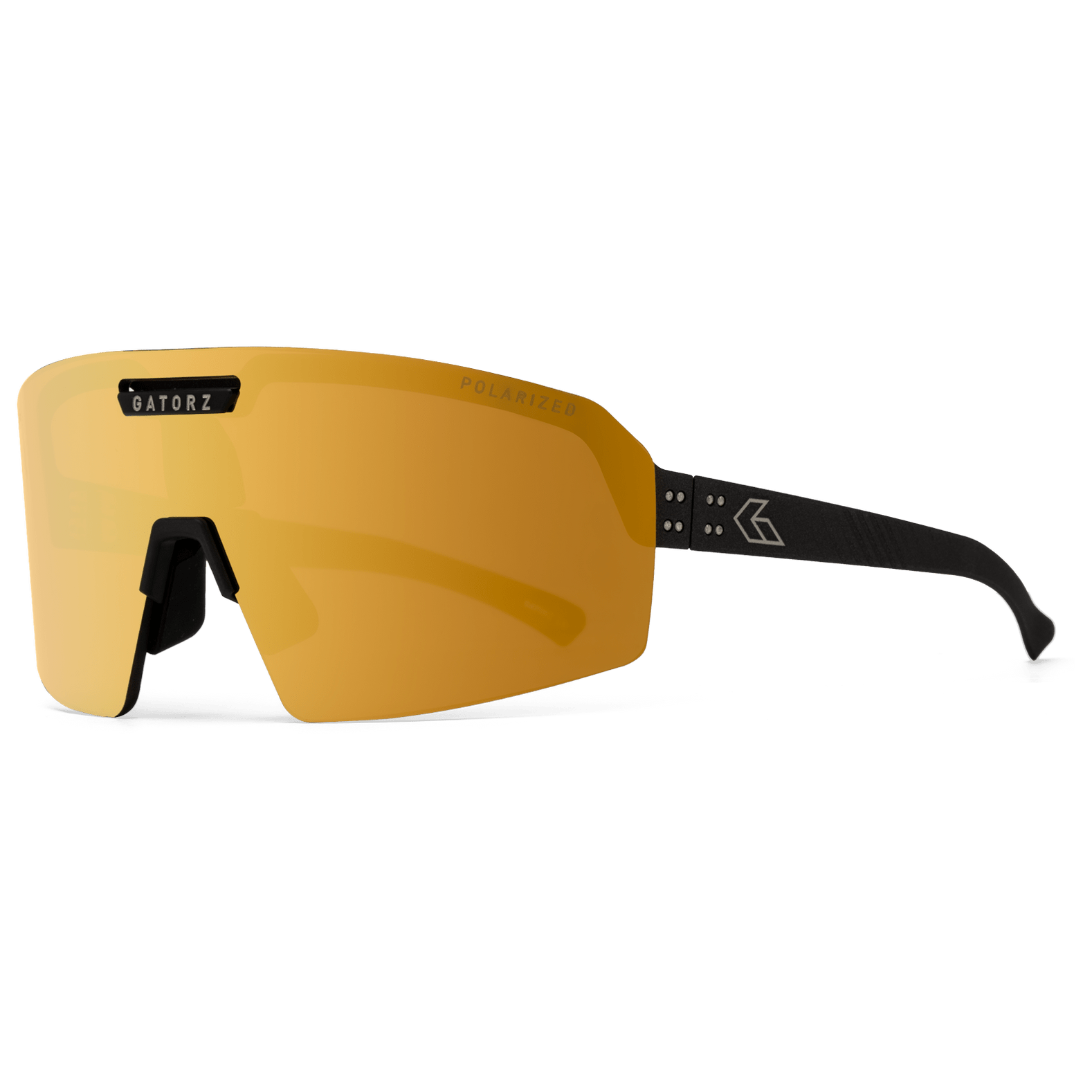 Gatorz Havok Safety Glasses-Black Frame - Polarized Smoke Gold Mirror Anti-Fog Lens-GZ-13-048-Safety Glasses USA-11