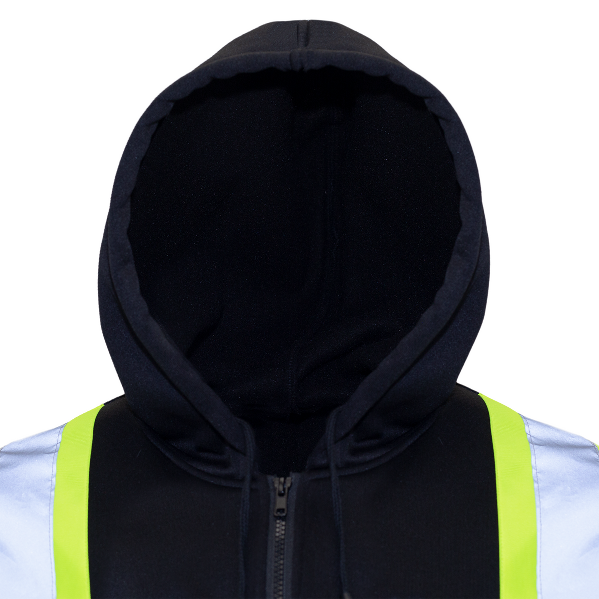 Jorestech Hi-Vis Safety Hooded Sweatshirt with Reflective Stripes