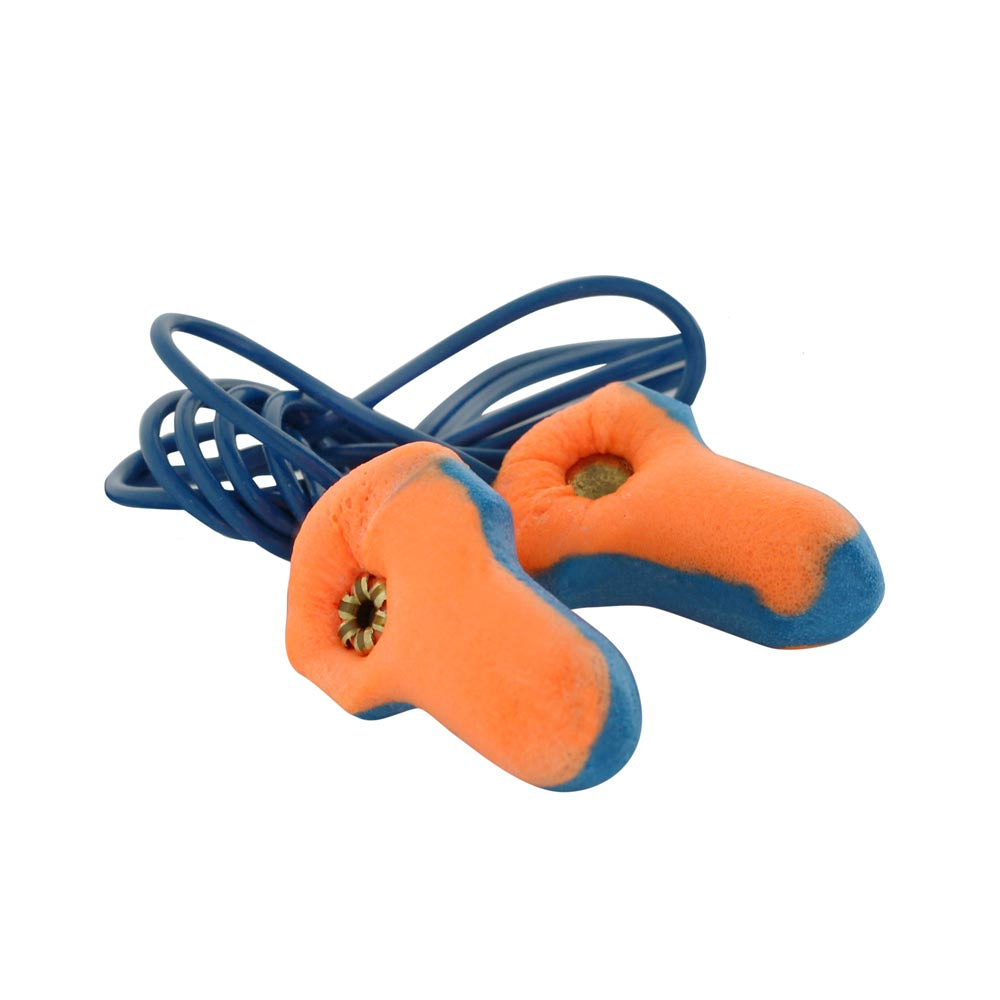 Howard Leight Laser Trak LT-30 Corded Metal Detectable Earplugs