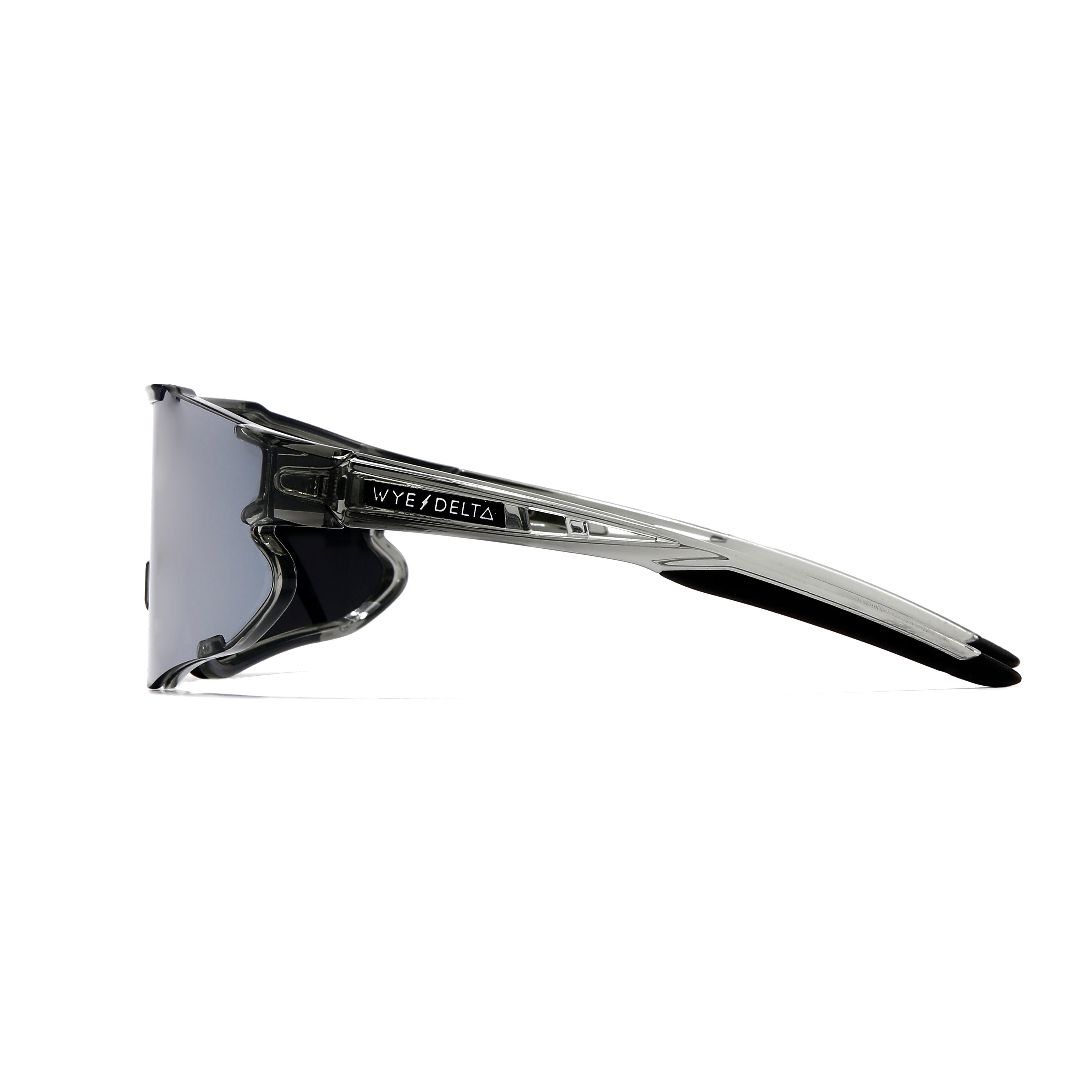 Wye Delta Z87+ HiViz Transparent Grey Mirror Polarized Safety Glasses-Safety Glasses USA-4
