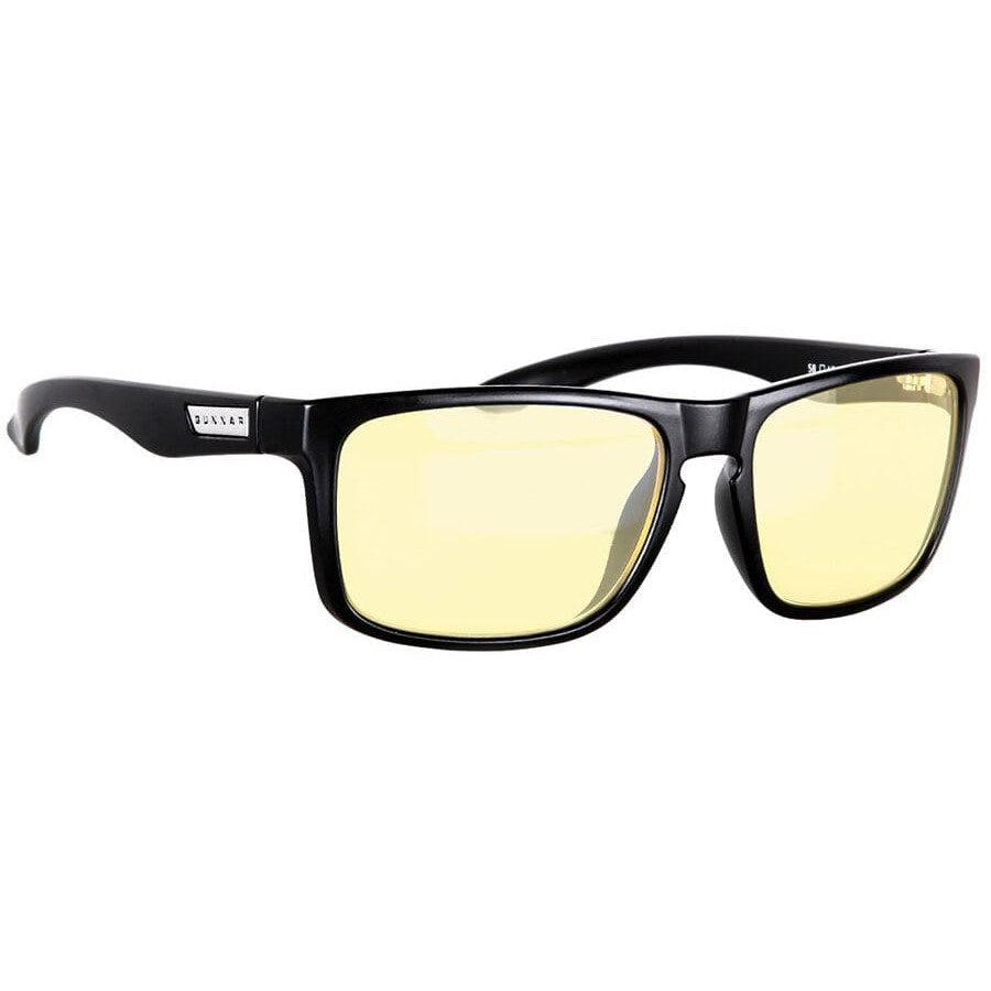 Gunnar Intercept Blue Light Computer Glasses-Onyx Frame Amber Lens-INT-00101-Safety Glasses USA-1