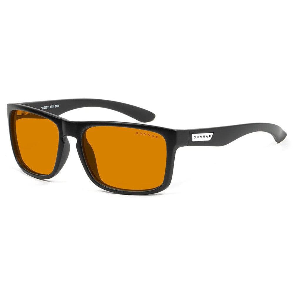 Gunnar Intercept Blue Light Computer Glasses-Onyx Frame Amber Max Lens-INT-00112-Safety Glasses USA-2