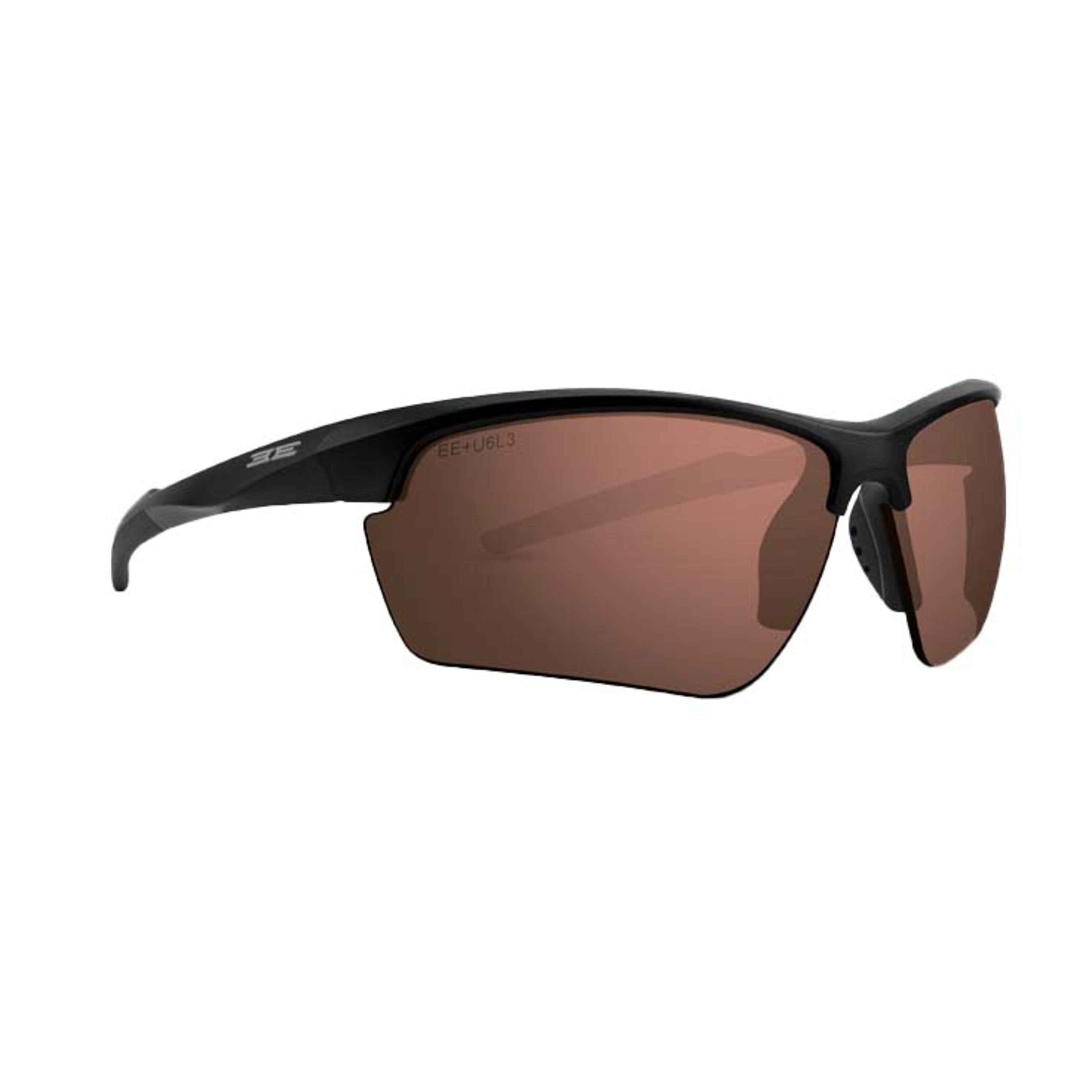 Epoch Eyewear Kennedy Safety Sunglasses-Black Frame - Amber Lens-sku-47396401447072-Safety Glasses USA-5