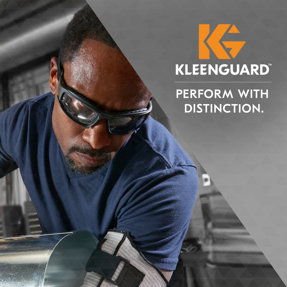 KleenGuard Calico Safety Glasses Goggles Foam-Padded with Clear Anti-Fog Lens-25672-Safety Glasses USA-4