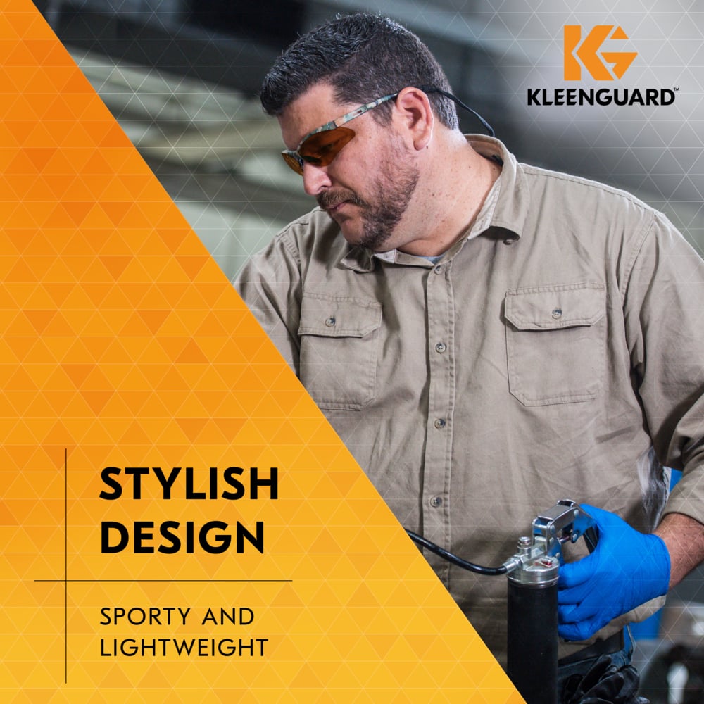 KleenGuard Nemesis Safety Glasses with Camo Frame and Bronze Lens-19644-Safety Glasses USA-4