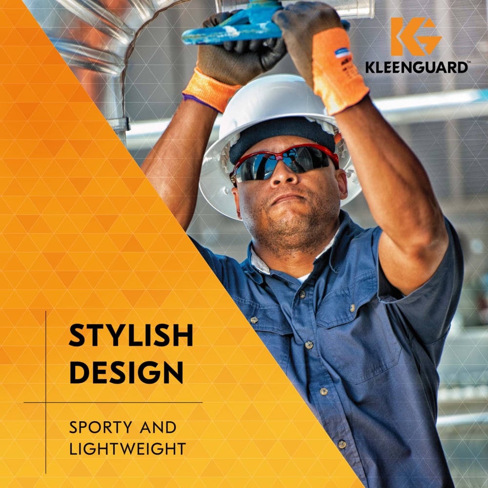 KleenGuard Nemesis Inferno Safety Glasses 22611 with Smoke Anti-Fog Lenses