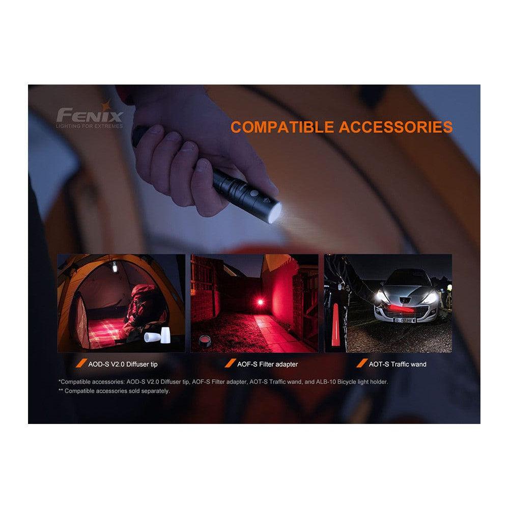 Fenix LD22 V2 Compact LED Flashlight - 800 Lumens-sku-44858651050280-Safety Glasses USA-11