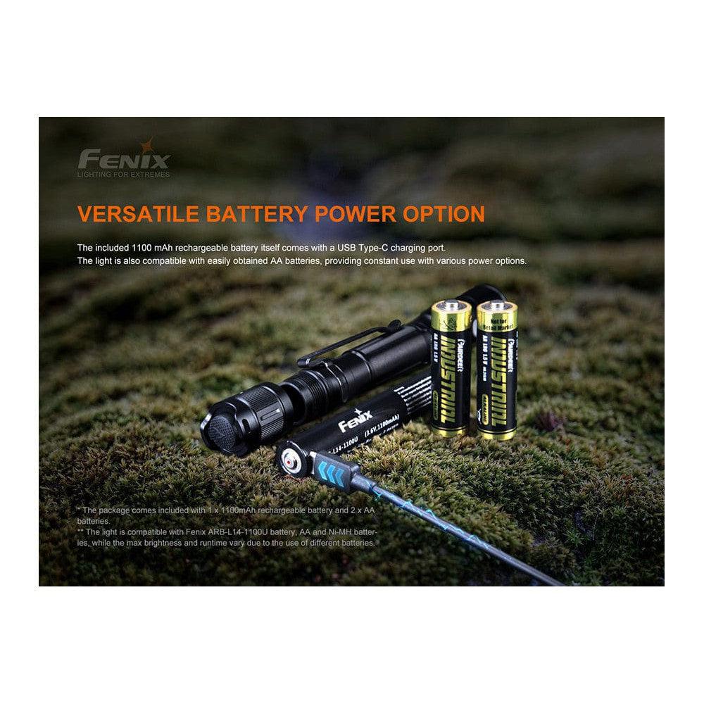 Fenix LD22 V2 Compact LED Flashlight - 800 Lumens-sku-44858651050280-Safety Glasses USA-7