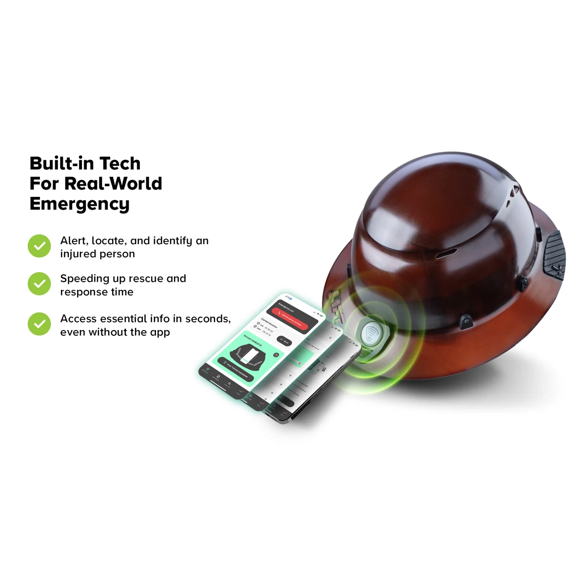 Lift Safety DAX T2 Type 2 Full Brim Hard Hat