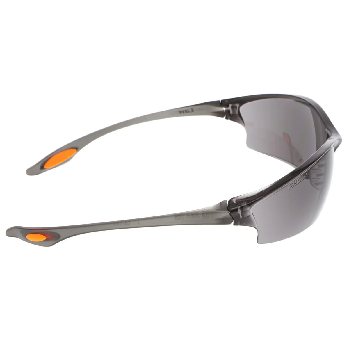 MCR Safety Law 2 Safety Glasses with Gray Lens-Safety Glasses USA-4