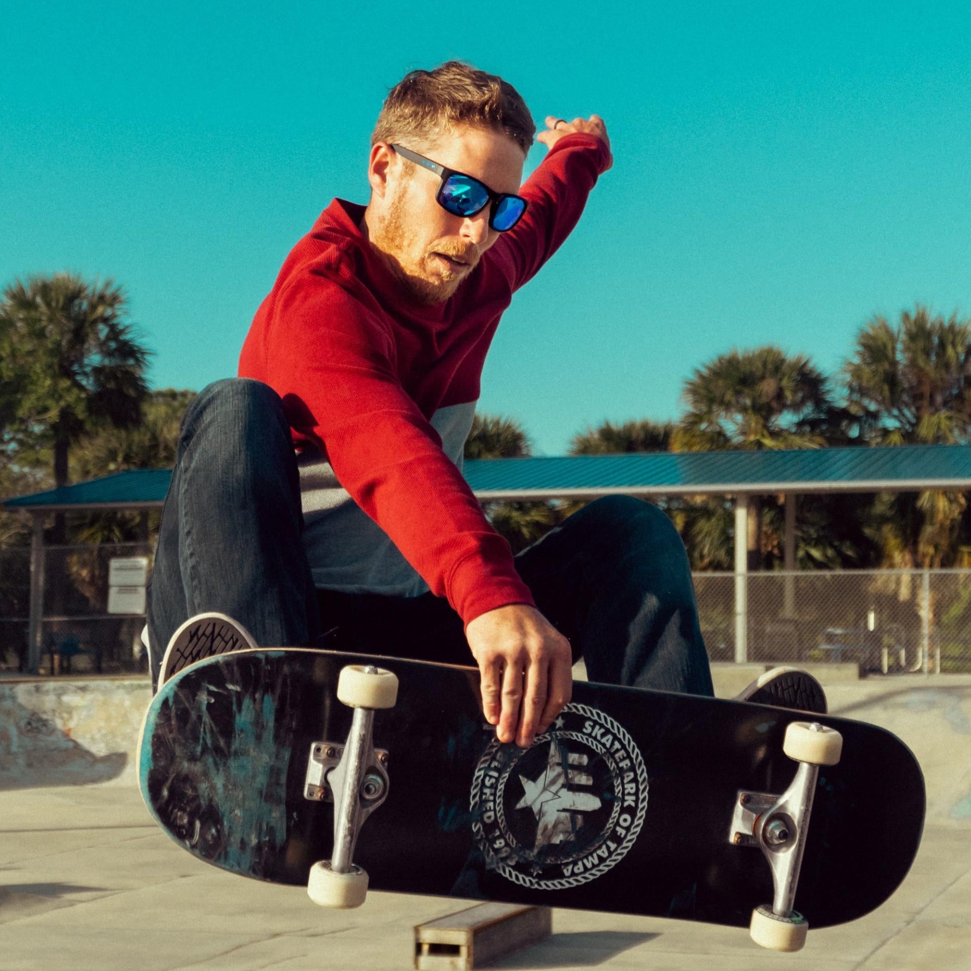 Neven Blue Steel Polarized Sunglasses