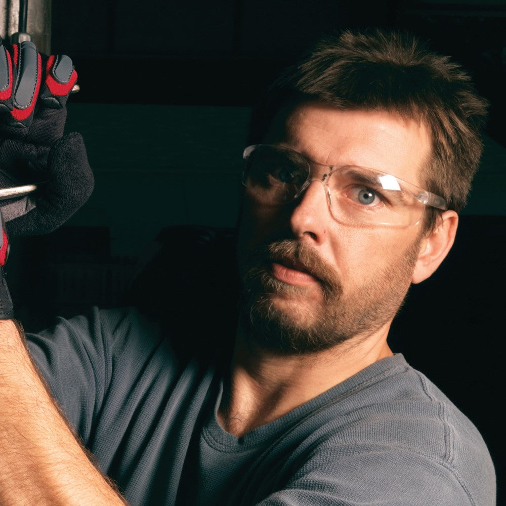 MCR Safety BearKat BK1 Safety Glasses with Clear Anti-Fog Lenses-Safety Glasses USA-3