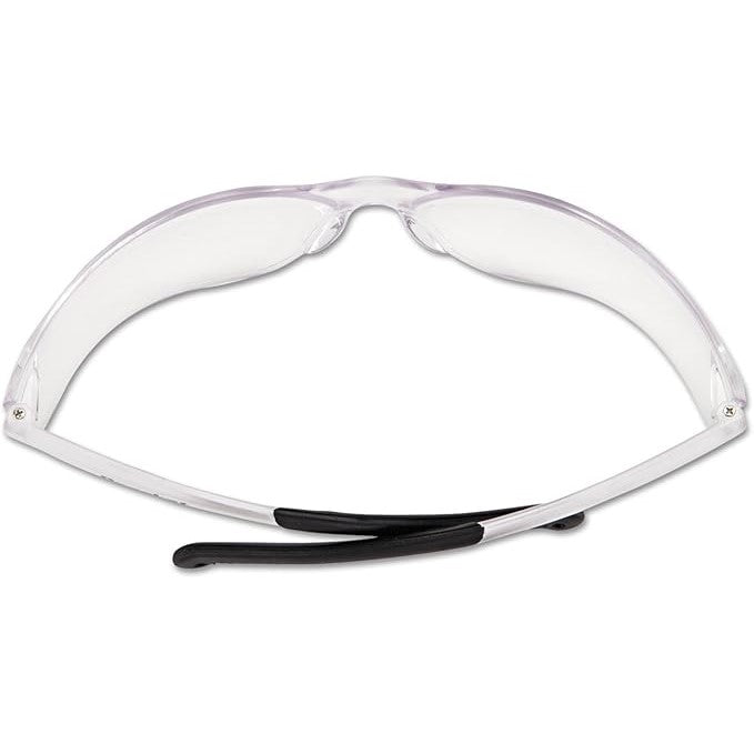 MCR Safety Bearkat Safety Glasses BK110 with Clear Lenses Top View
