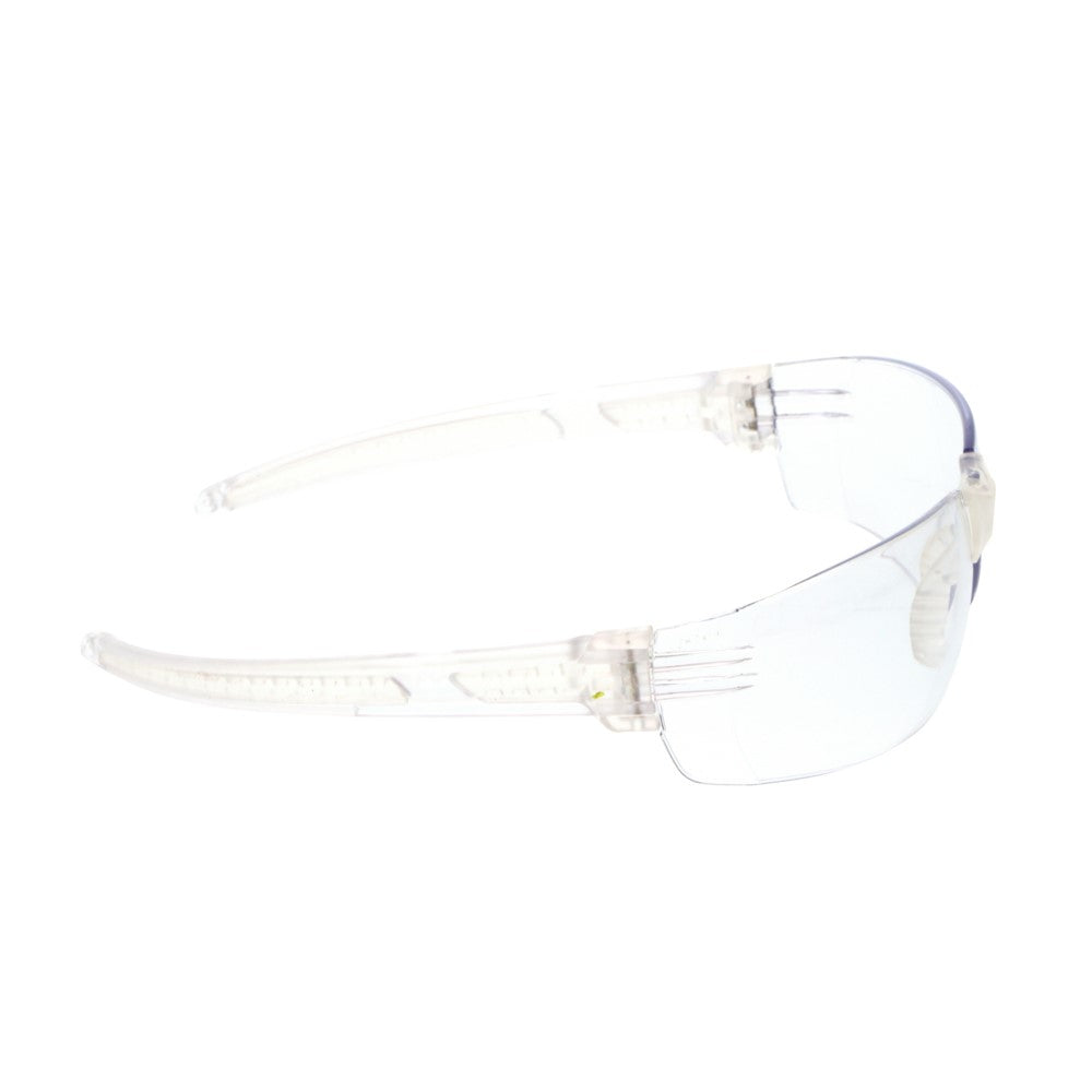 MCR Safety HK210PF HK2 Safety Glasses Clear MAX6 Anti-Fog Lenses Right Temple View