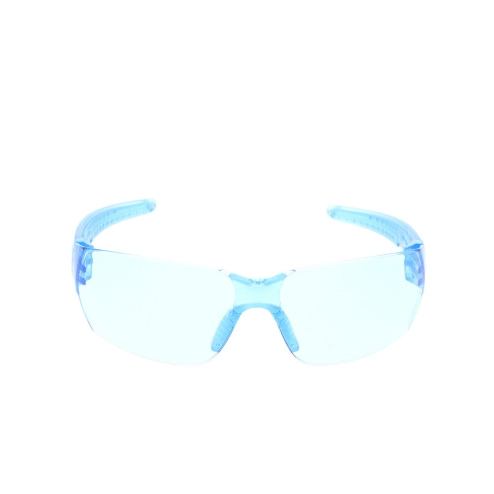 MCR Safety Hulk HK2 HK213PF Safety Glasses with Light Blue Anti-Fog Lenses Front View