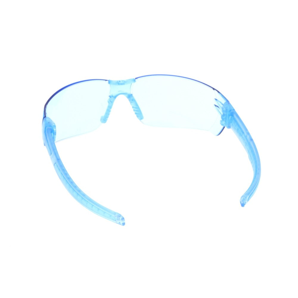 MCR Safety Hulk HK2 HK213PF Safety Glasses with Light Blue Anti-Fog Lenses Nose Bridge