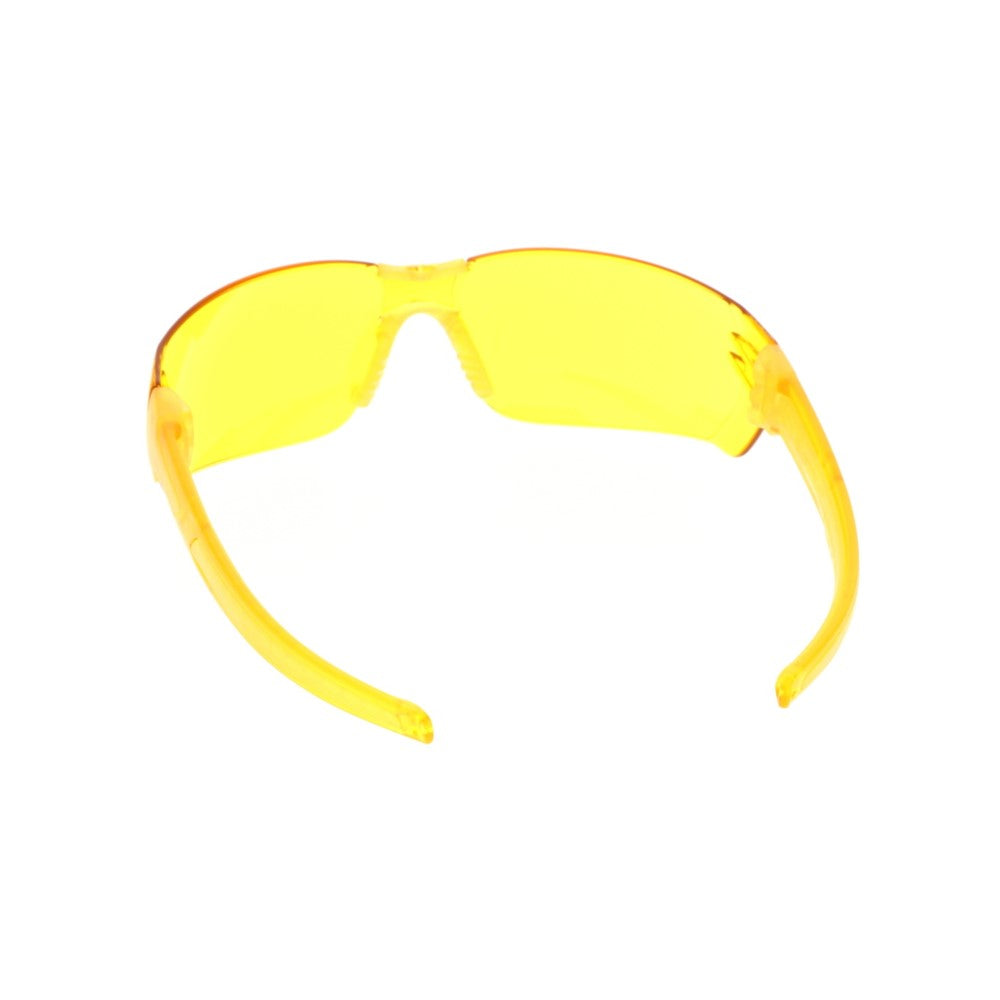 MCR Safety Hulk HK2 HK214PF Safety Glasses with Amber Anti-Fog Lenses Nose Bridge