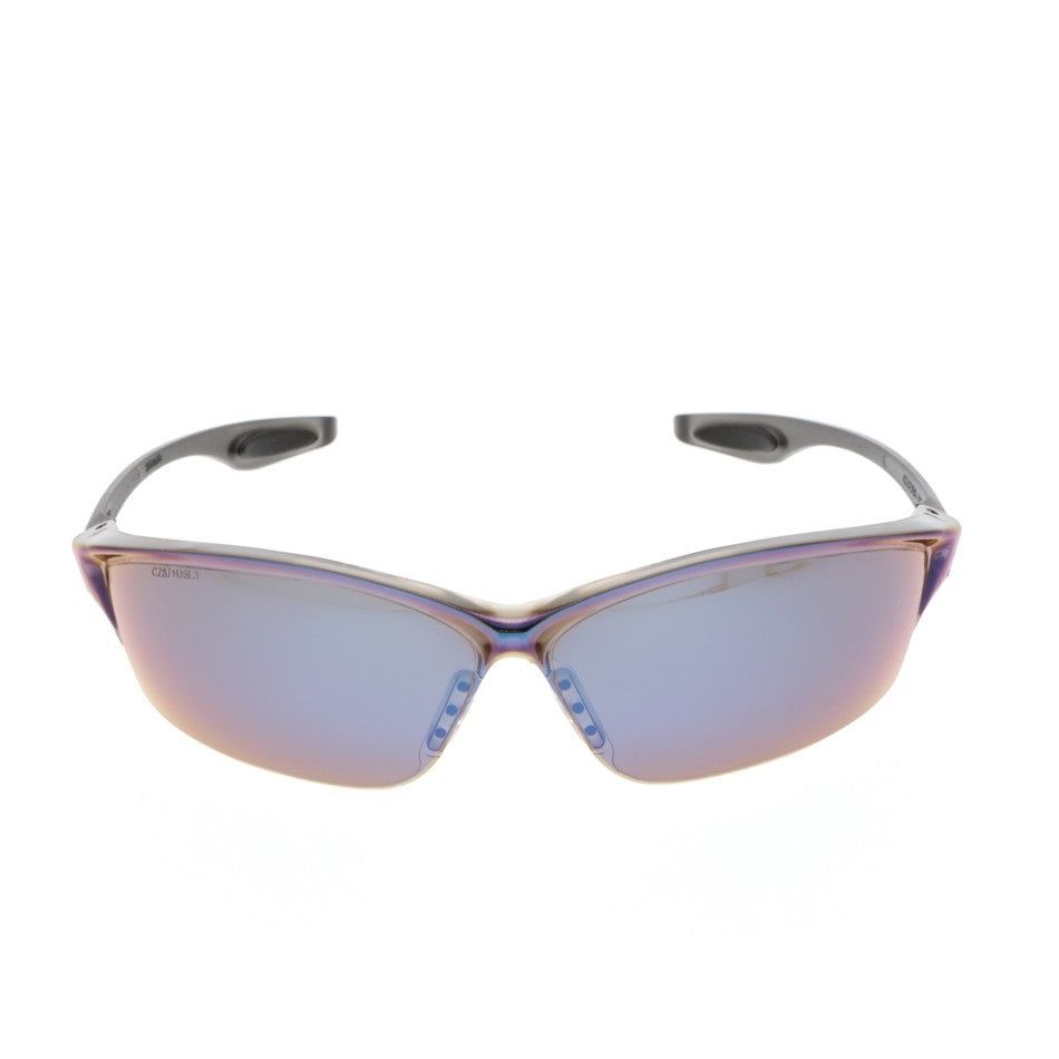 MCR Safety Law 2 Safety Glasses with Blue Mirror Lens-Safety Glasses USA-2