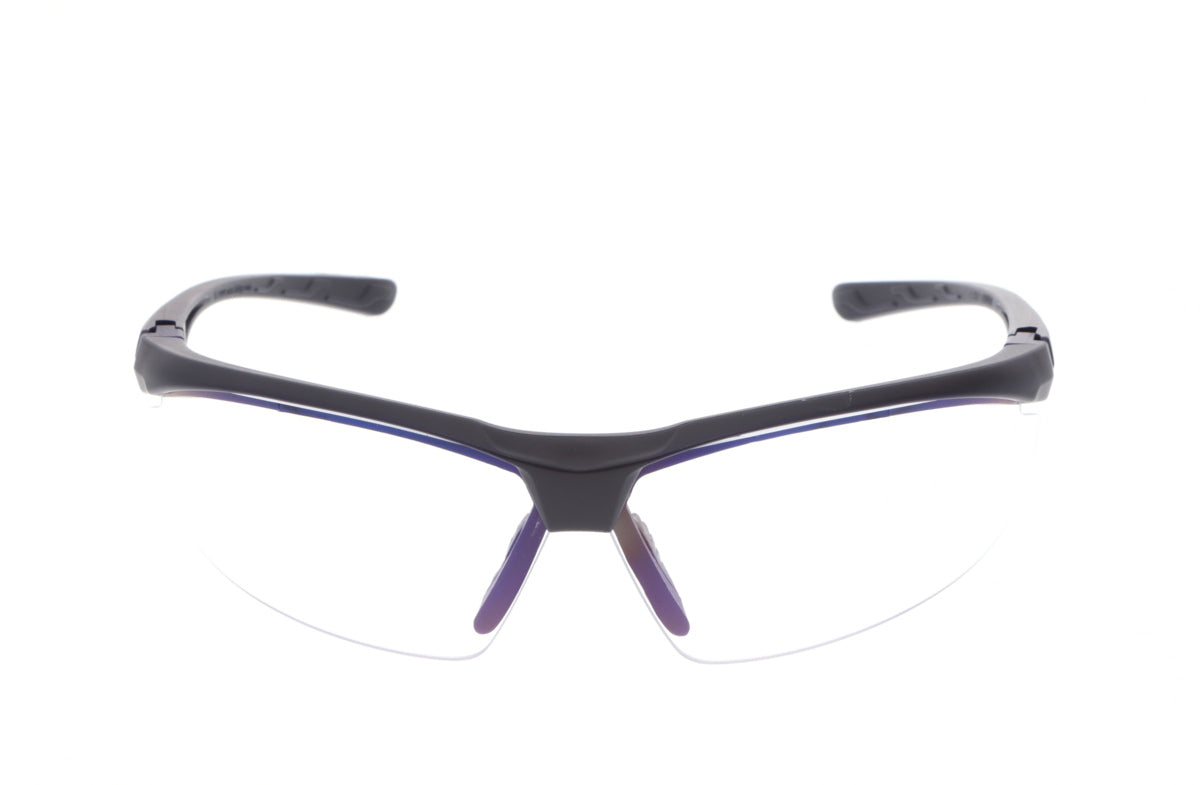 MCR Safety VL2 Safety Glasses with Navy Blue Frame and MaxBlue Lens-Safety Glasses USA-3