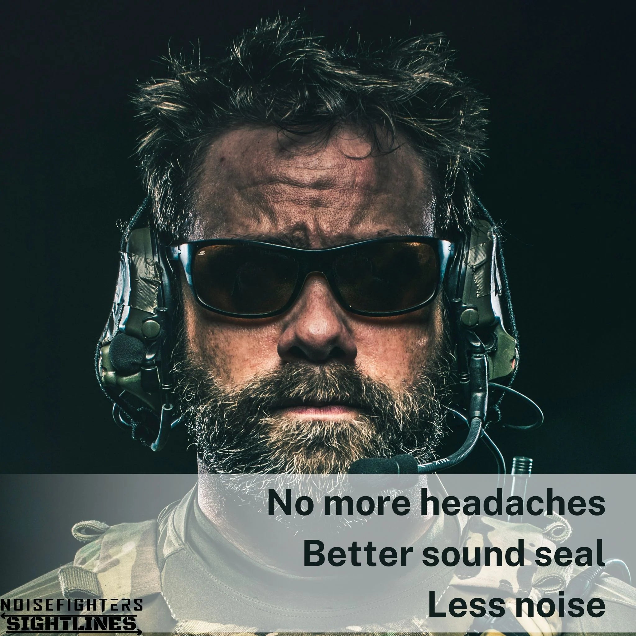 Noisefighters SightLines Gel Ear Pads For Earmuffs